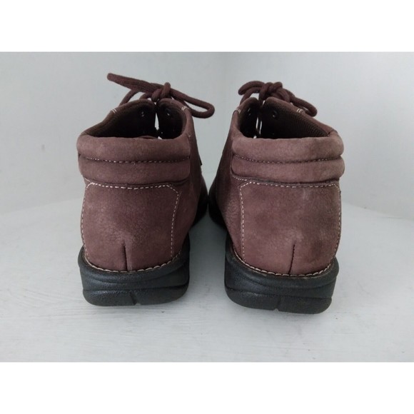 White Mountain Leather Ankle Booties Brown A09900 S406/Lisa Womens Size 7.5 M - Picture 8 of 10